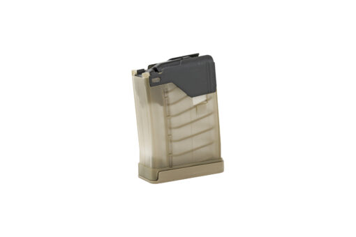 Lancer L5AWM AR-15 10RD Magazine - Translucent FDE - AR15 Discounts
