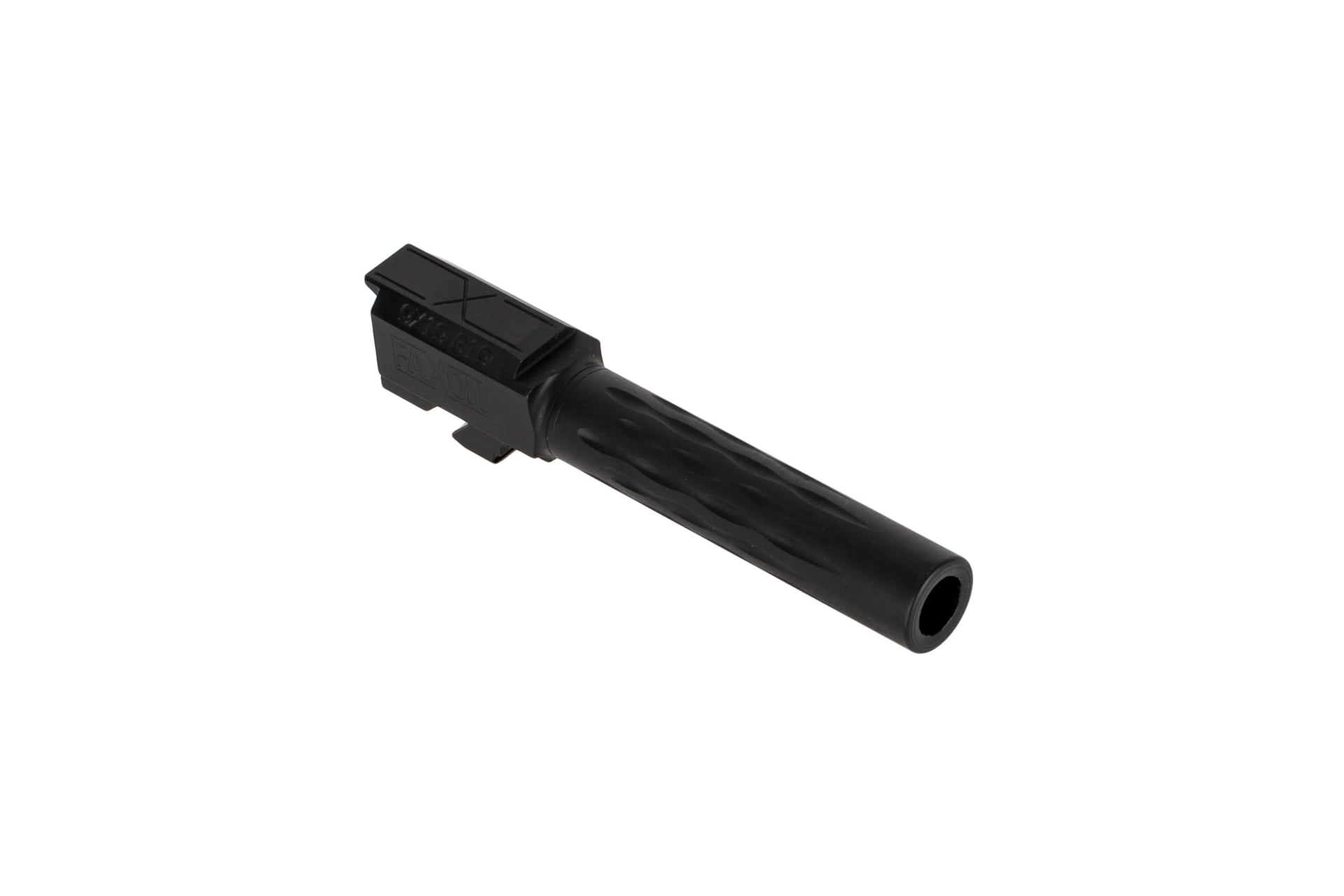 Faxon Firearms FAXON Firearms Flame Fluted for Glock 19 Match Barrel - Non-Threaded - Nitride 1:10 Twist