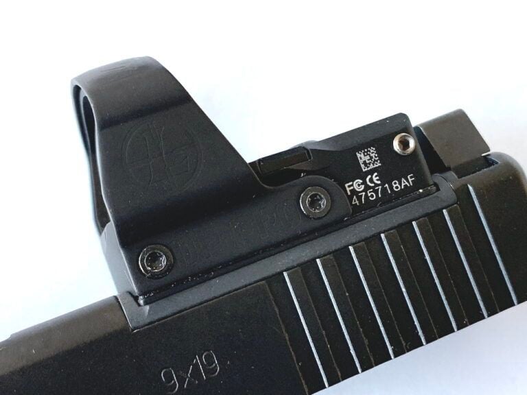  Forward Controls Design For Glock 17/19 Compatible MOS Mounting Plate