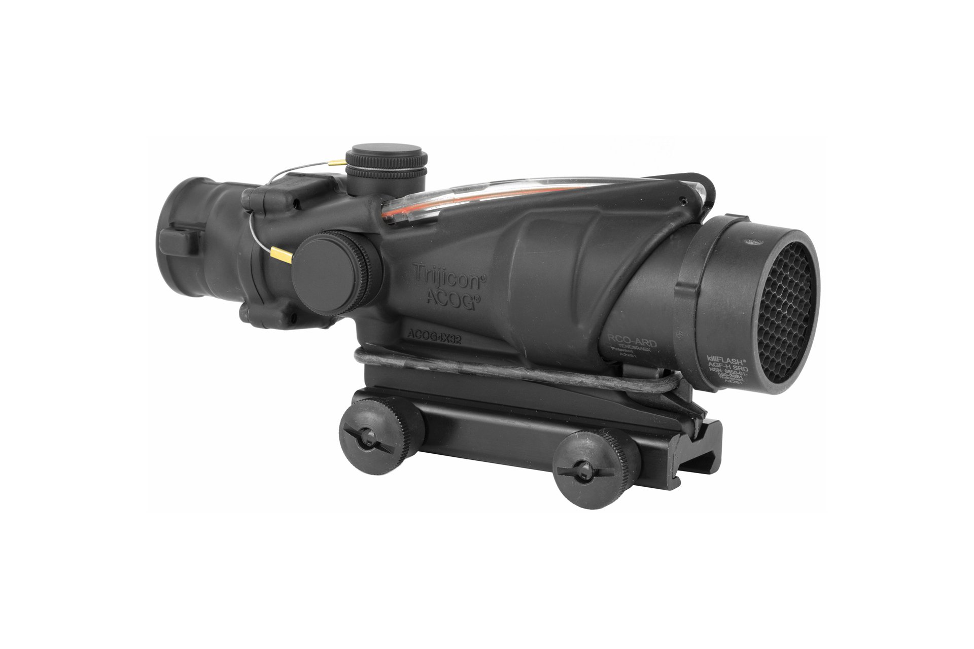 Trijicon ACOG 4x32 Dual Illuminated Red Chevron - USMC Rifle Combat Optic