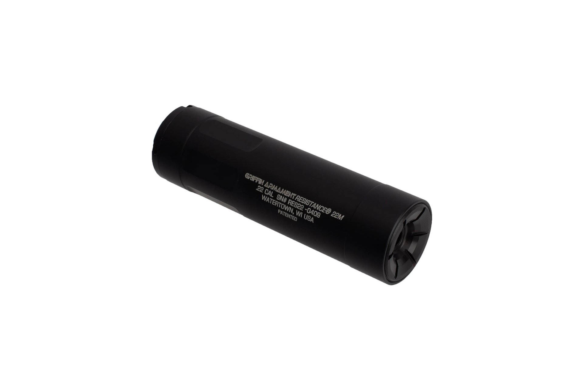 Griffin Armament Resistance 22 Modular QD Suppressor - Black