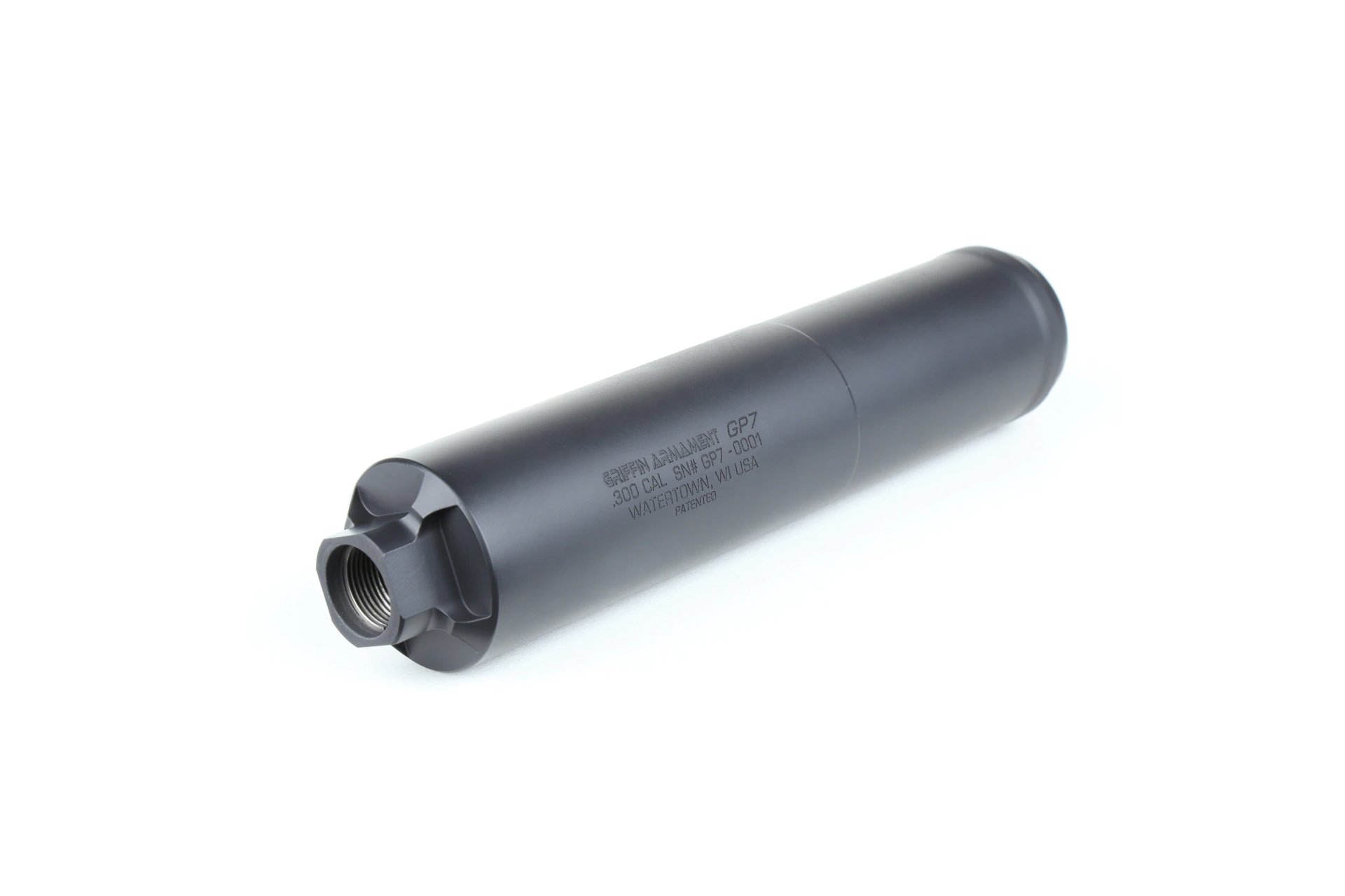 Griffin Armament GP7 .30 Cal Direct Thread Suppressor - 5/8x24