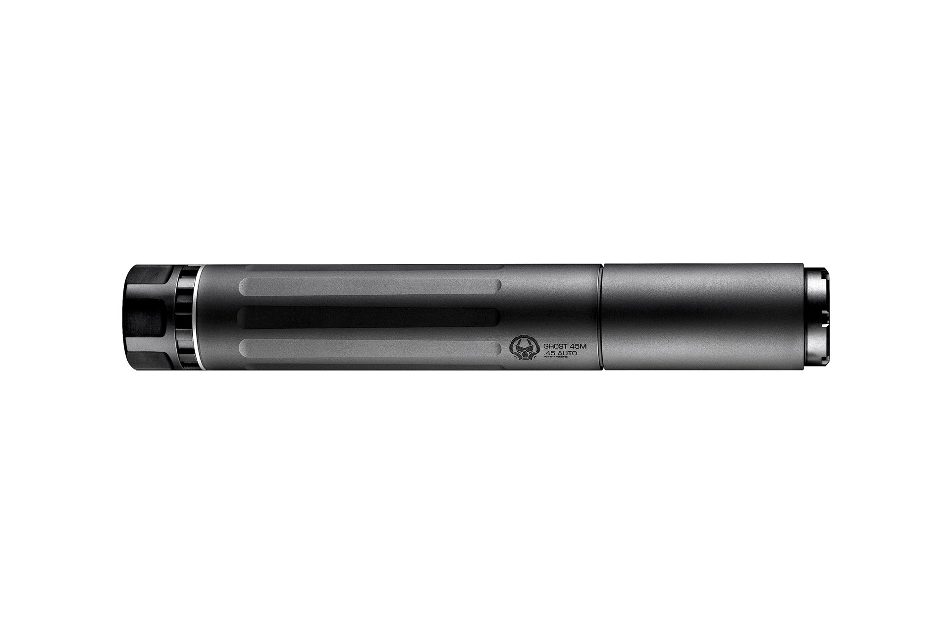 Dead Air Armament Ghost 45M Modular Suppressor - Black Cerakote