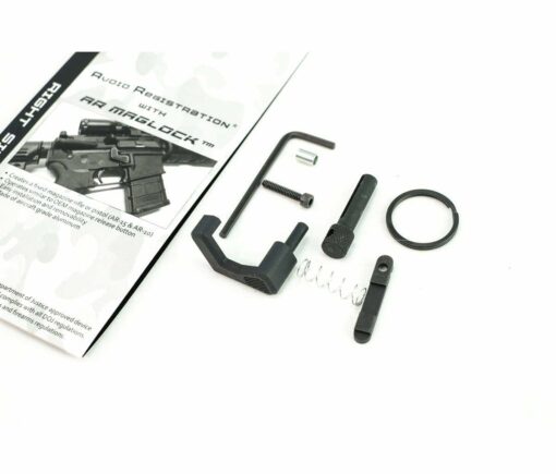 AR MAGLOCK AR-10 Fixed Magazine Lock and Release Solution Without Takedown Pin - AR15 Discounts