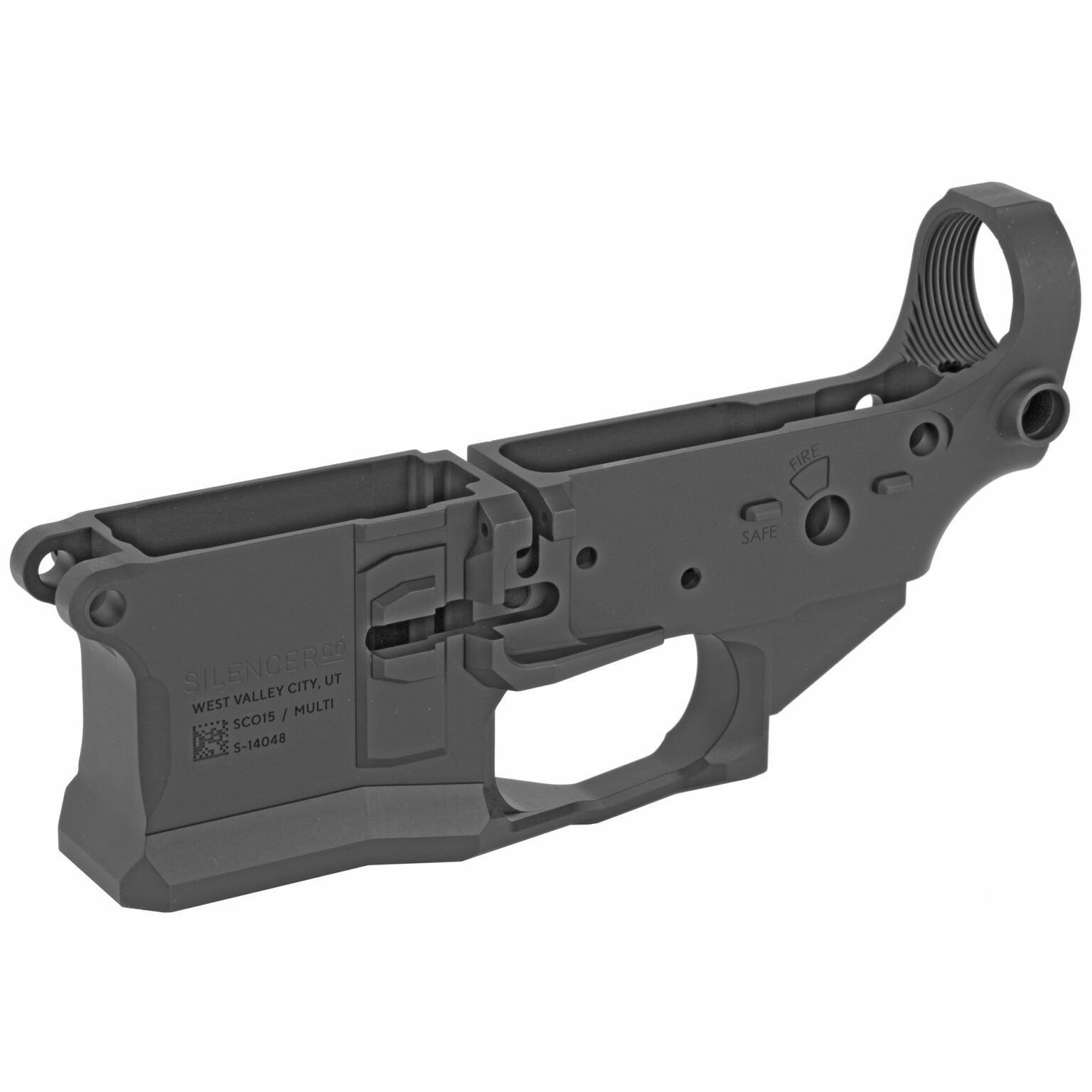 - SilencerCo Billet AR-15 Stripped Lower Receiver - AR15Discounts