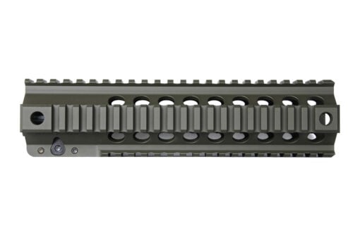 Dirty Bird AR-15 ASAL Free Float Quad Rail - 9.35", OD Green