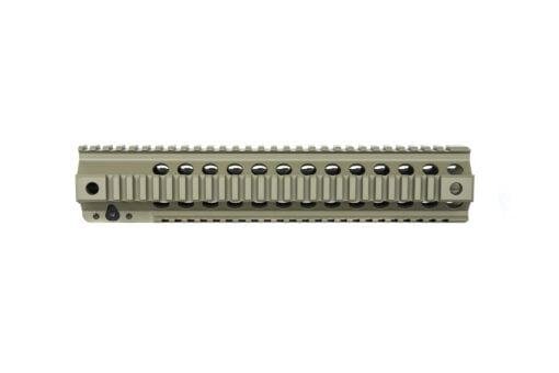 Dirty Bird AR-15 ASAL Free Float Quad Rail - 12", FDE