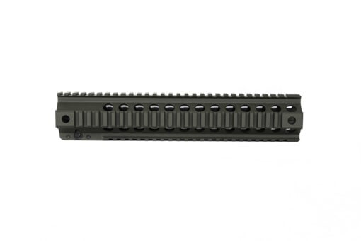 Dirty Bird AR-15 ASAL Free Float Quad Rail - 12", OD Green