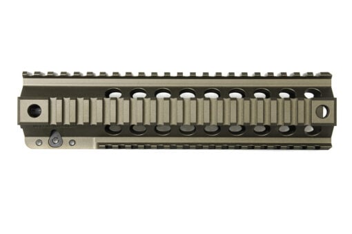 Dirty Bird AR-15 ASAL Free Float Quad Rail - 9.35", Midnight Bronze