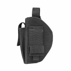 VISM Belt Holster With Mag Pouch - Black - Right Handed