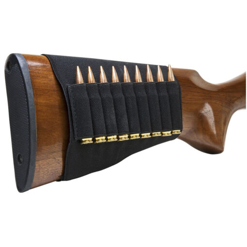 AR15 Discounts VISM Buttstock Rifle Cartridge Holder - Black - $6.99 at AR15 Discounts