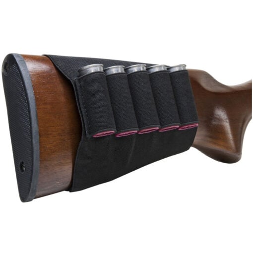 AR15 Discounts VISM Buttstock Shot Shell Holder - Black - $6.99 at AR15 Discounts