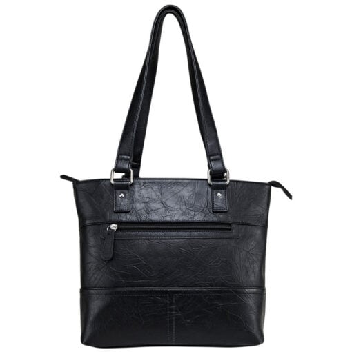 VISM Concealed Carry Tote Bag - Black