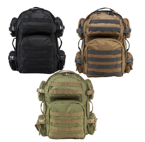 VISM Tactical Backpack - Tan w/ Urban Gray Trim