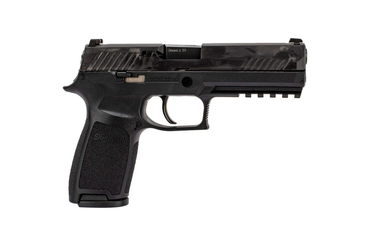 - SIG Sauer P320F 9mm Full Size 17-Round Handgun - 4.7