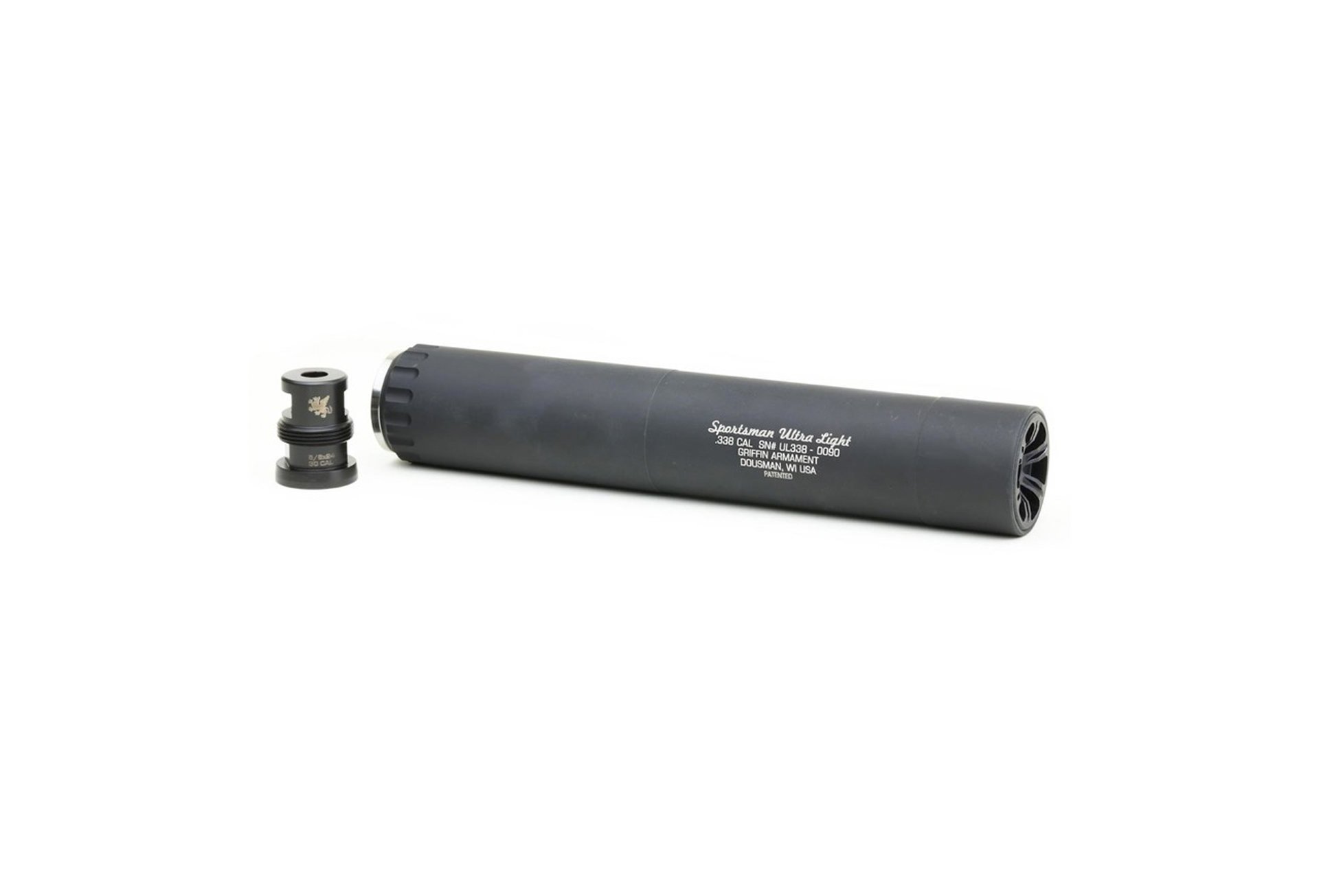 Griffin Armament Sportsman Ultra Light 338 QD Suppressor