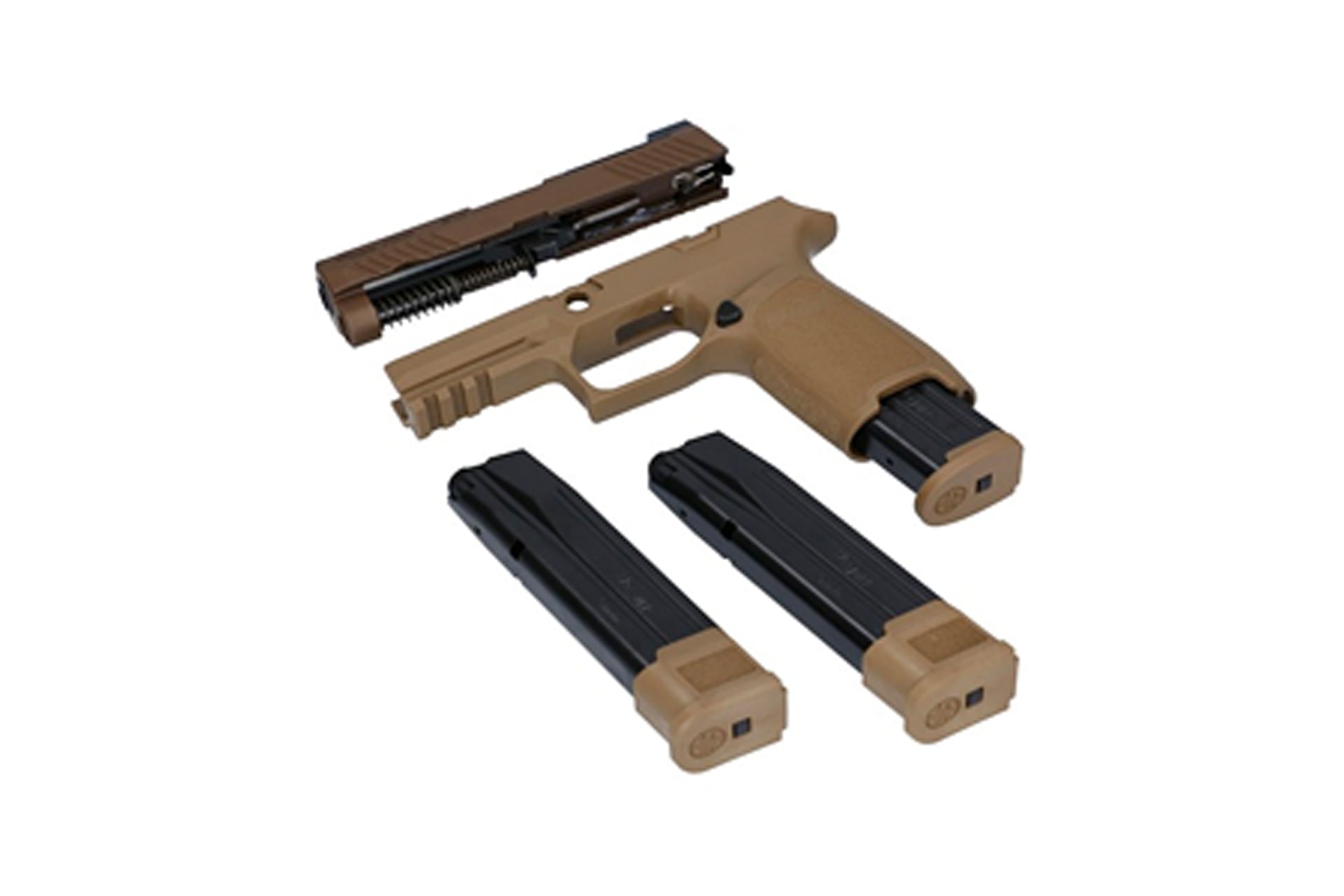 SIG Sauer P320 M18 Carry 17 / 21 RD 9mm Caliber X Change Kit