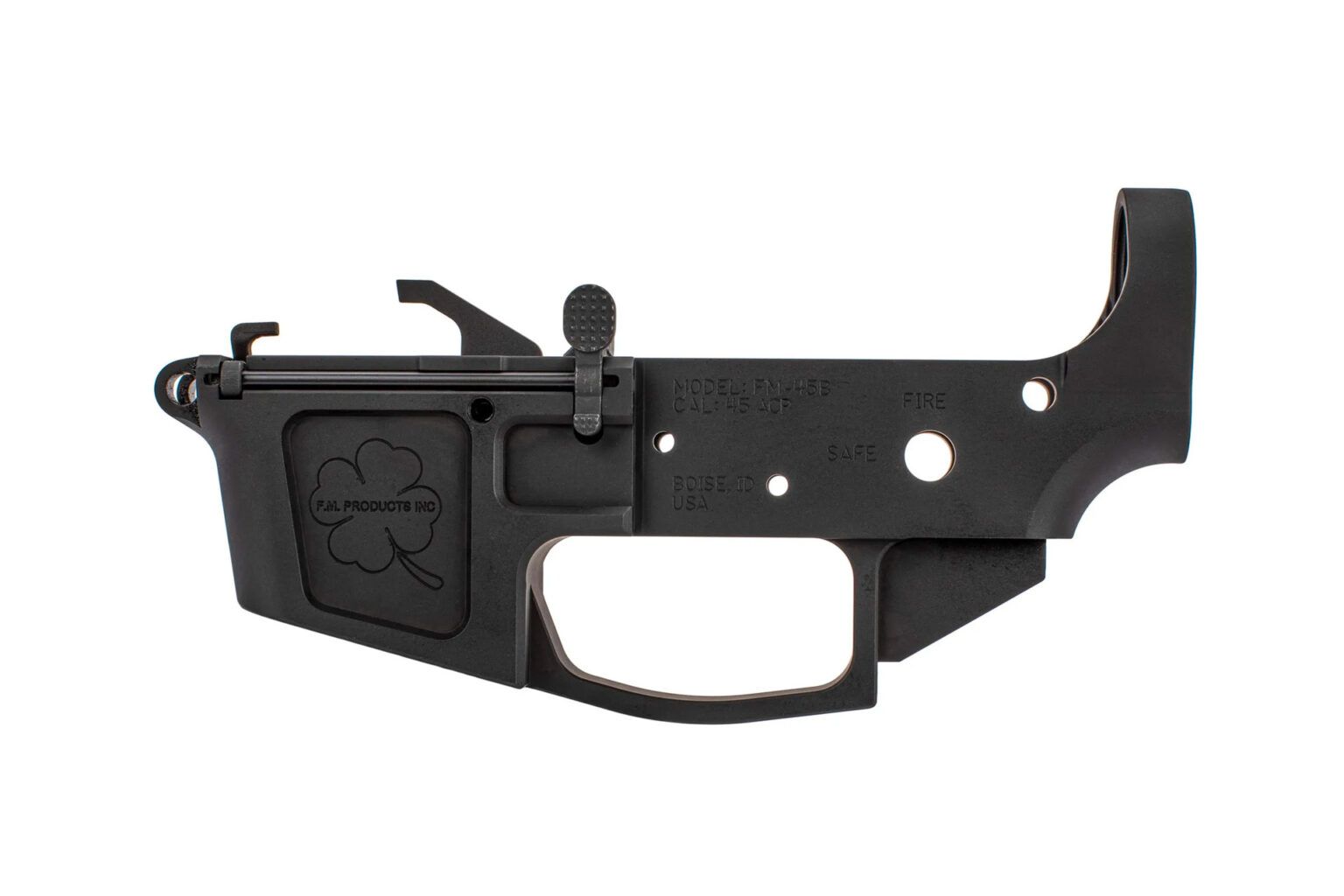 - Foxtrot Mike FM-45 Stripped Billet Lower Receiver - AR15Discounts