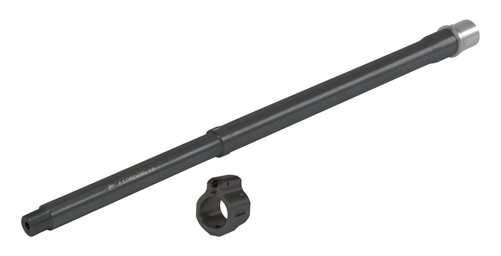 ODIN Works 18" 6.5 Grendel / LBC Intermediate DMR Stainless Steel Barrel w/ FREE tunable GB - Black Nitride
