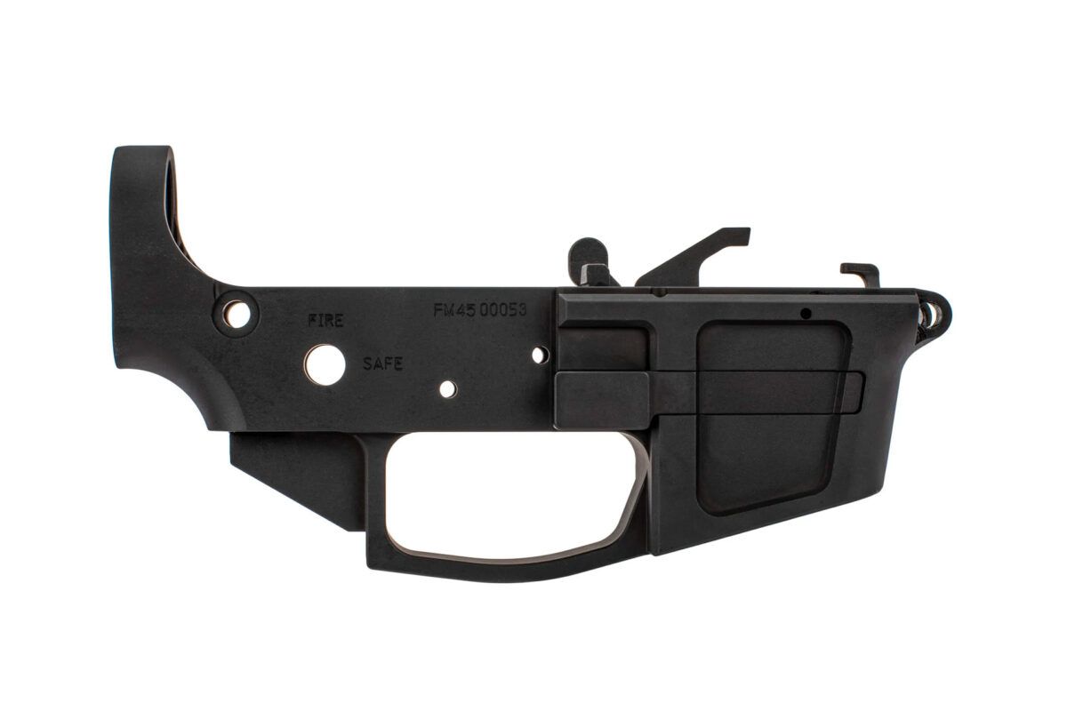 FM45B-LR - Foxtrot Mike FM-45 Stripped Billet Lower Receiver ...