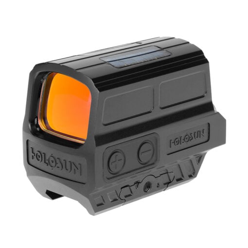 Holosun HE512C-GD Black Anodized 1x 2 MOA/65 MOA Gold Dot & Circle Reticle