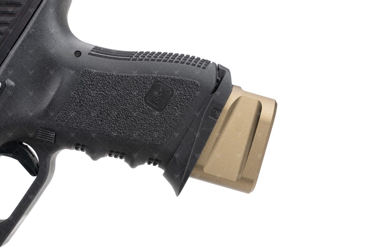 thumbnail image 2 of Strike Industries Aluminum Magazine Base Pad For Glock – Blue, Low Profile, Fits Gen 3-4 17/19 Etc 2 of 5