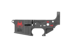 Spikes Tactical Forged Stripped AR-15 Lower - Spider - Color Filled