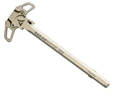 Radian Raptor Ambidextrous Charging Handle - Clear Anodized - AR15 Discounts