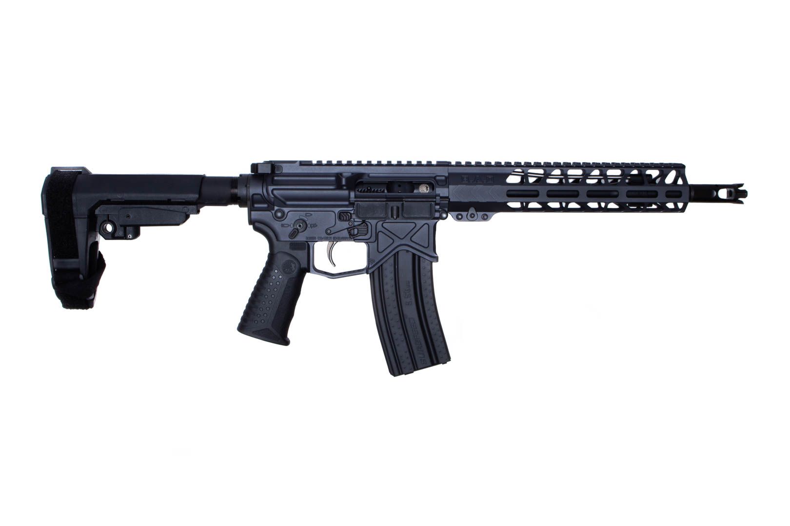 Battle Arms Authority Elite 10.5" 5.56 Nato 30rd Semi-Auto Pistol - Combat Gray