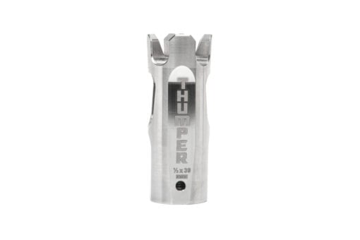 AR15 Discounts Battle Arms THUMPER Muzzle Device Brake - Stainless, 9mm - $61.95 at AR15 Discounts