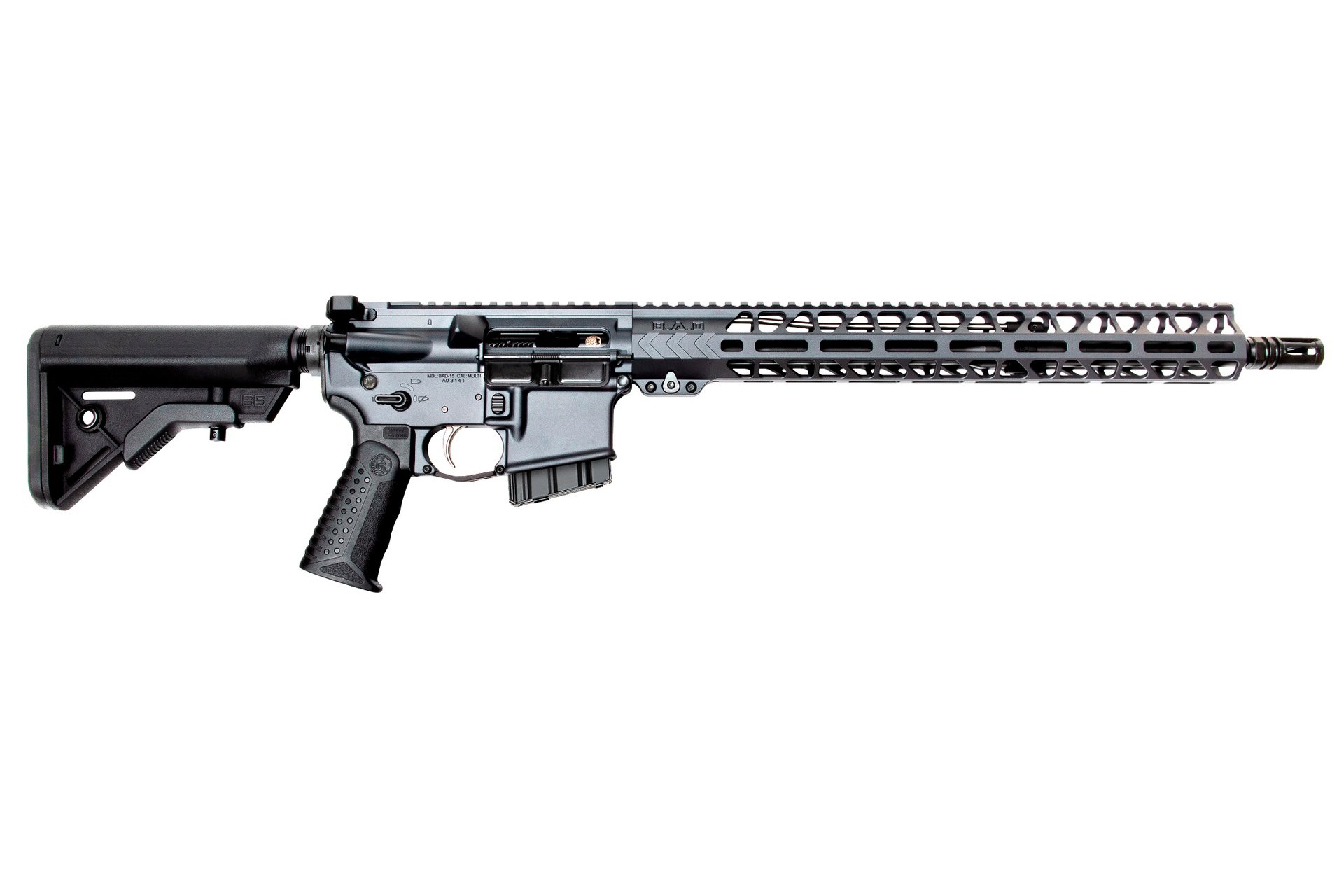 Battle Arms Workhorse 16" 5.56 NATO 10rd Semi-Auto AR Rifle - Gray