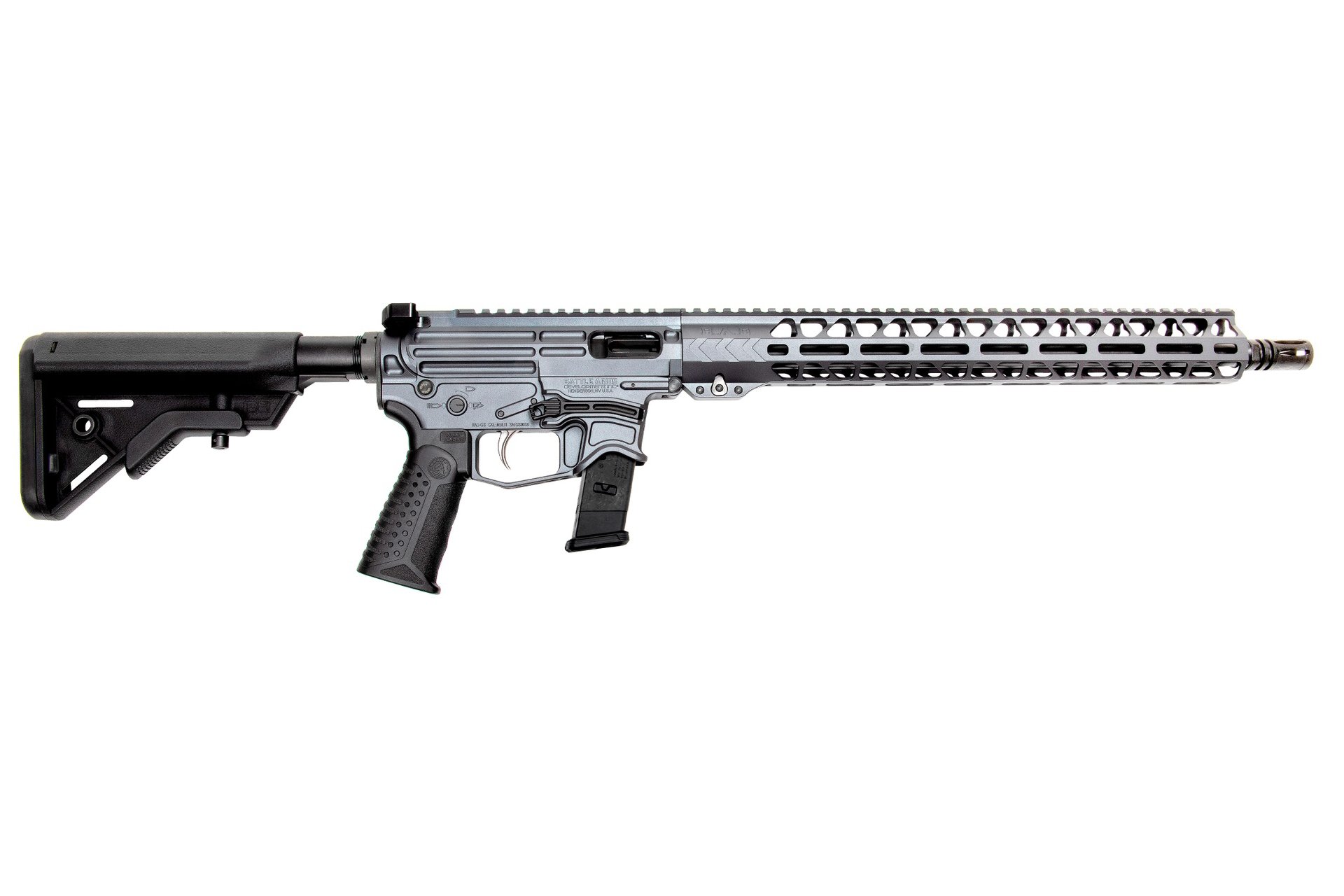 Battle Arms Xiphos 16" 9MM 10rd Semi-Auto Rifle - Gray