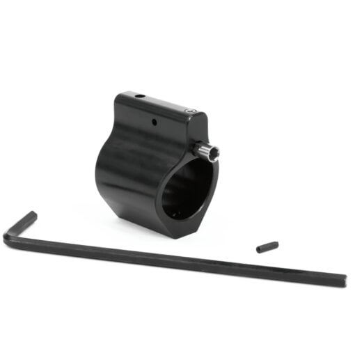 Breek Arms AR-15 .750 Black Nitride Adjustable Gas Block - 