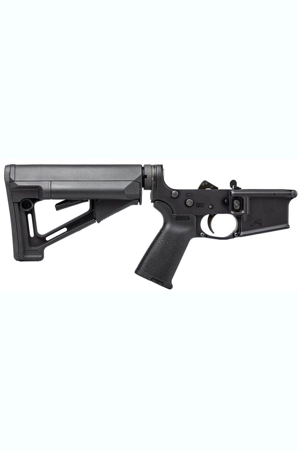 Apar501112 Aero Precision Ar15 Complete Lower Receiver W Magpul Moe And Str Anodized Black