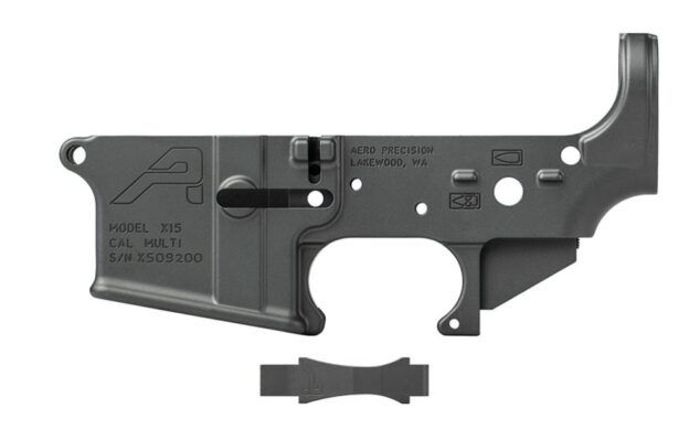 - Aero Precision AR15 Stripped Lower Receiver Gen 2 w/ Trigger Guard ...