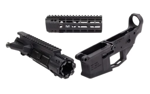 Aero Precision M4E1 Builder Set w/ 7" Enhanced M-LOK Handguard Gen 2 - Anodized Black - AR15 Discounts
