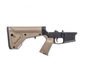 Aero Precision M4E1 Complete Lower Receiver w/ FDE MOE Grip & UBR Gen2 Stock - Anodized