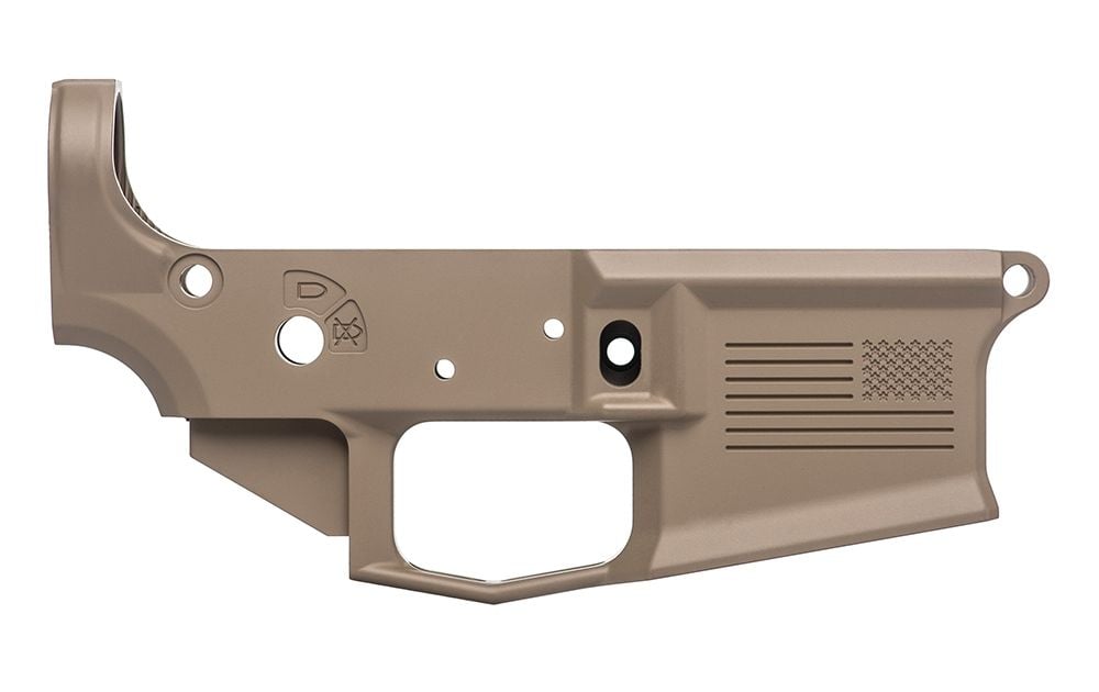 Aero Precision M4E1 Stripped Lower Receiver Special Edition Freedom - FDE Cerakote