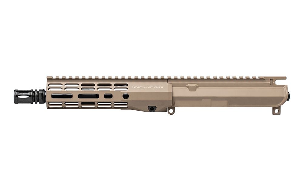 Aero Precision M4E1 Threaded Complete Upper 8" .300 Blackout Barrel ATLAS R-ONE 7" M-LOK HG - FDE Cerakote