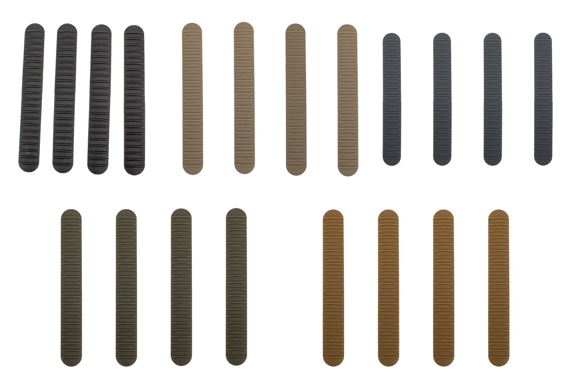 B5 Systems M-LOK Rail Covers - 4PK