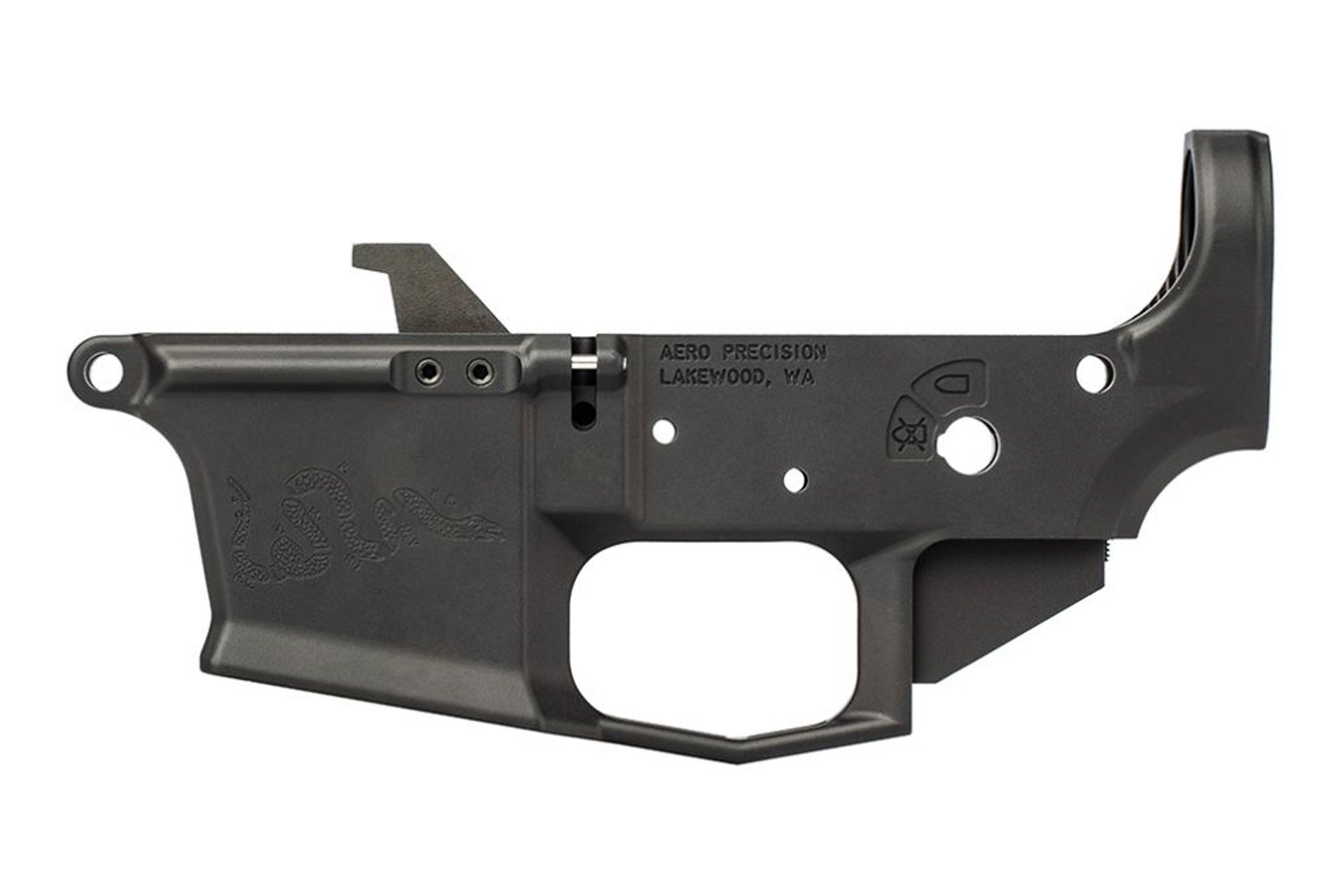 Aero Precision EPC-9 Lower Receiver, Special Edition: Franklin Snake - Anodized Black