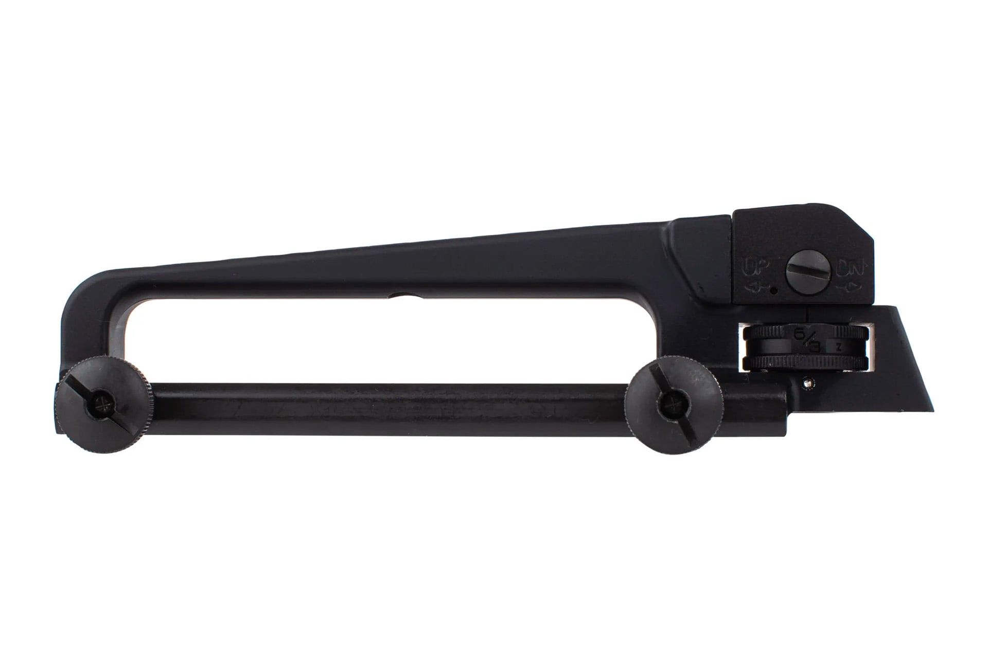 Metal Carry Handle Rear Sight Mount Removable Adjust Low