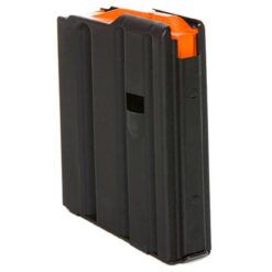 Duramag 1023041178CPD 5.56x45mm 10Rnd Black w-Orange Follower Steel Magazine