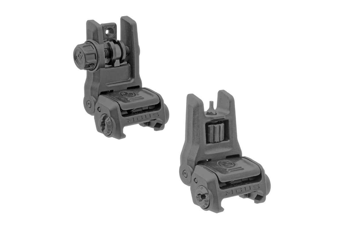  Magpul MBUS Gen 3 Front & Rear AR15 BackUp Sight Set AR15Discounts