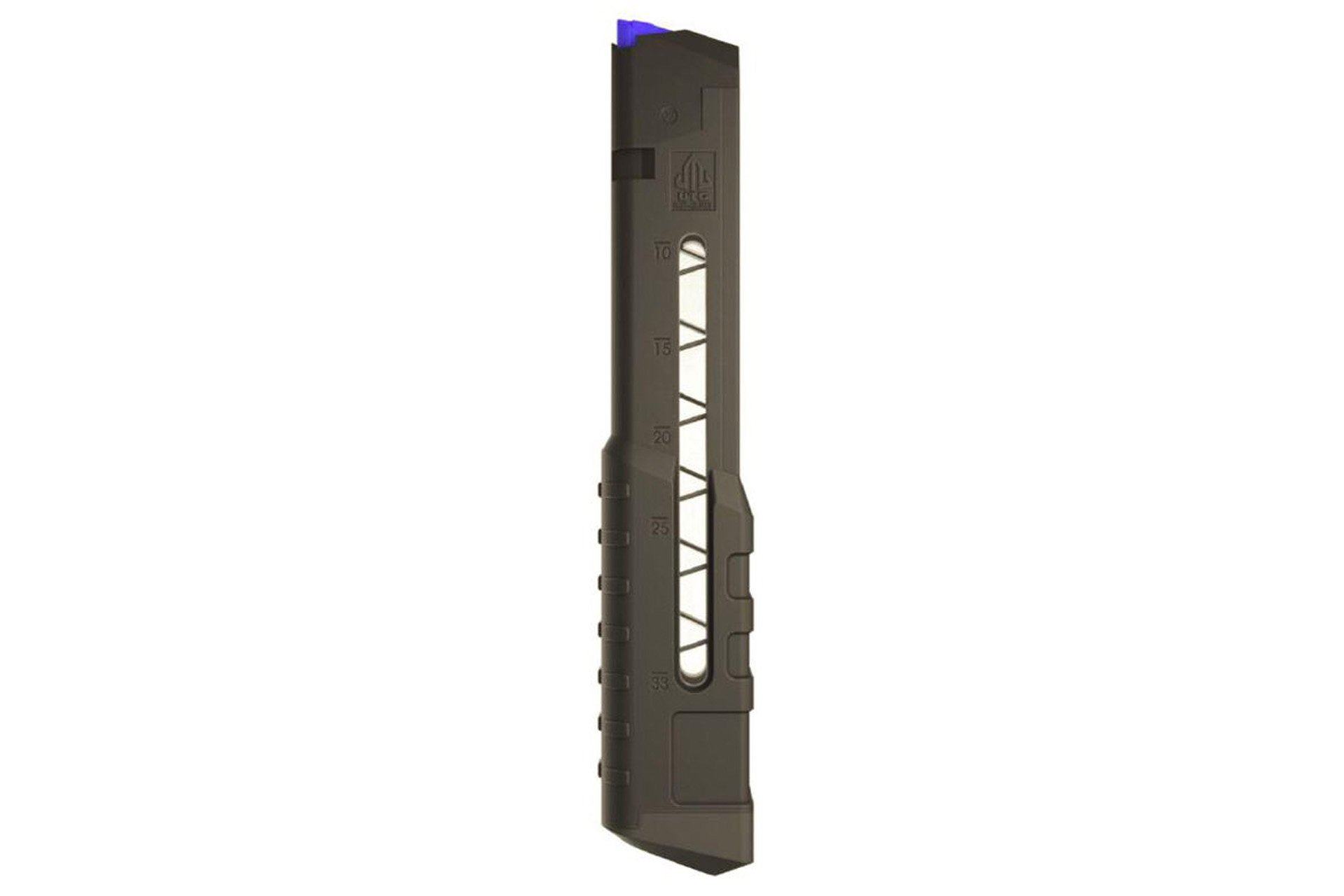 UTG 9mm 33 Round Windowed Magazine For Glock Handguns