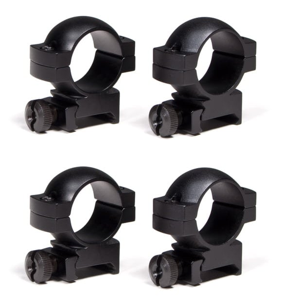 Vortex 30mm Rifle Scope Rings Set of 2, Black