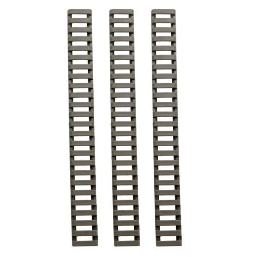 Ergo 25-Slot Ladder LowPro Rail Covers 3PK - OD Green - AR15 Discounts