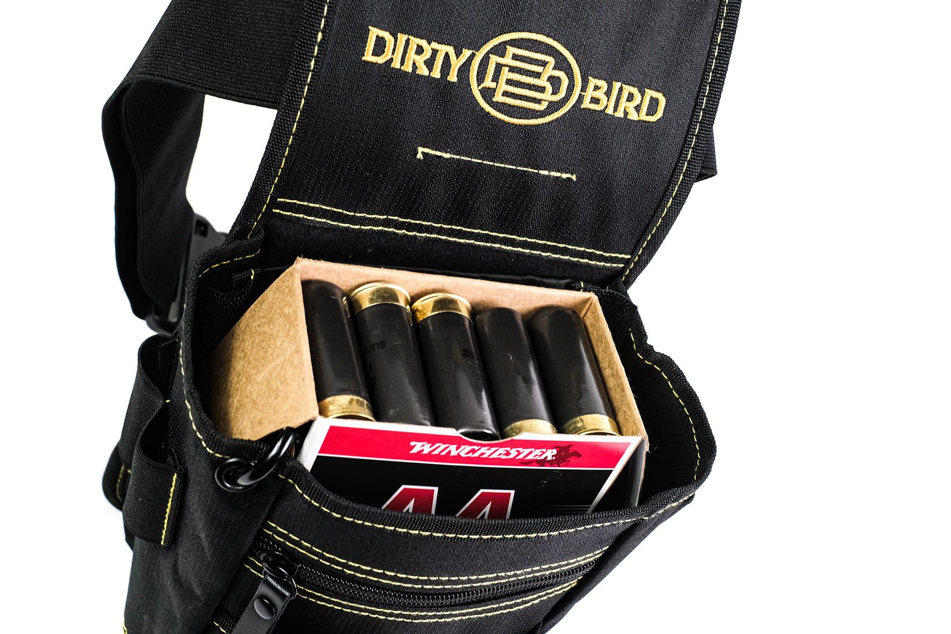 Shotgun Shell Pouch For Skeet, Trap & Sporting Clays - Cordura Shell Bag, Made In USA