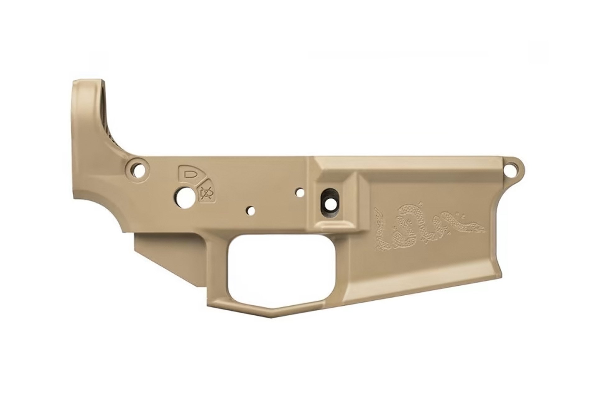 Aero Precision M4E1 Stripped Lower Receiver Special Edition: Franklin Snake - FDE Cerakote (BLEM)