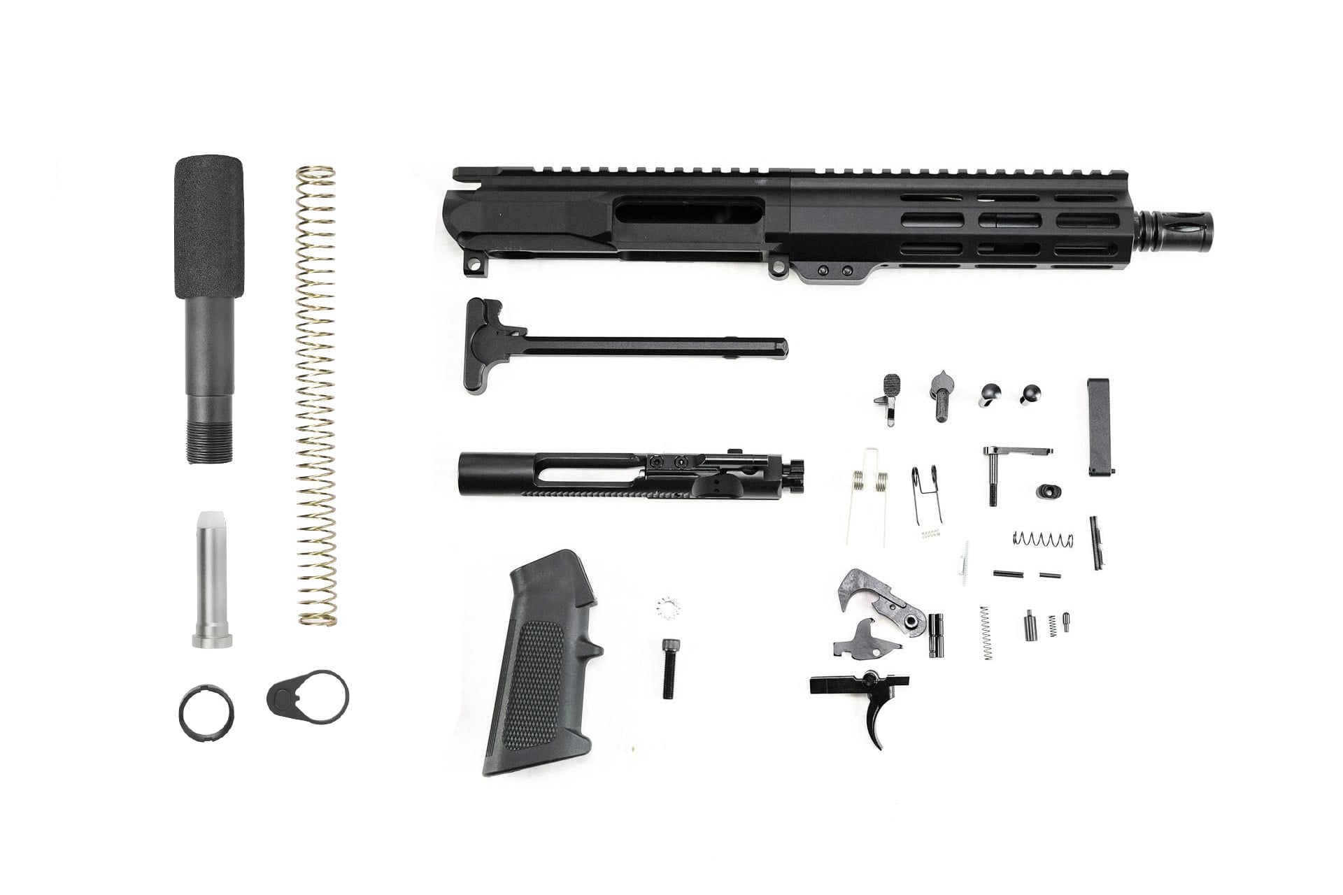 NBS NBS 7.5" 5.56 Slick-Side Nitride M-LOK Pistol KIT